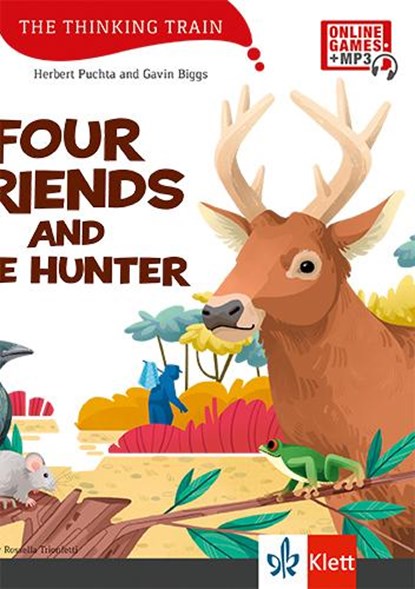 Four friends and the hunter, niet bekend - Paperback - 9783125883703