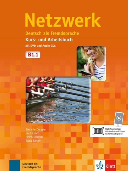 Netzwerk. Kurs- und Arbeitsbuch mit DVD und 2 Audio-CDs B1.1, Stefanie Dengler ; Paul Rusch ; Helen Schmitz ; Tanja Sieber - Paperback - 9783126050142