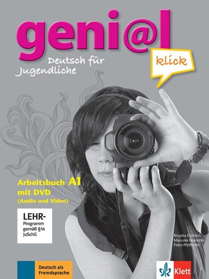geni@l klick A1 - Arbeitsbuch mit DVD-ROM, Birgitta Fröhlich ; Michael Koenig ; Ute Koithan ; Maruska Mariotta - Paperback - 9783126062824