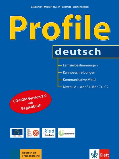Profile deutsch                                          - Buch mit CD-ROM, Manuela Glaboniat ;  Martin Müller ;  Paul Rusch ;  Helen Schmitz ;  Lukas Wertenschlag - Paperback - 9783126065184