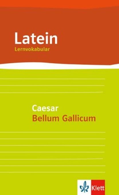 Lernvokabular zu Caesar "Bellum Gallicum", Gottfried Bloch - Paperback - 9783126297233