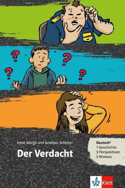 Der Verdacht - Buch + Online-Angebot (A1-A2), Irene Margil ; Andreas Schluter - Paperback - 9783126880732