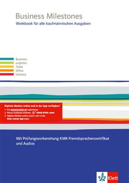 Business Milestones. Englisch für kaufmännische Berufe. Workbook mit Audio-CD-ROM, niet bekend - Gebonden - 9783128001463
