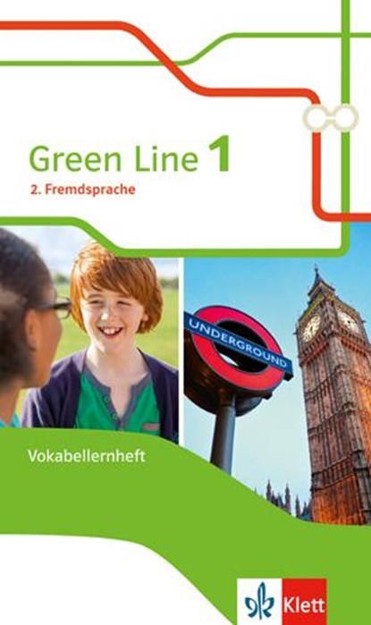 Green Line 1. 2. Fremdsprache. Vokabellernheft Klasse 6, niet bekend - Paperback - 9783128130767