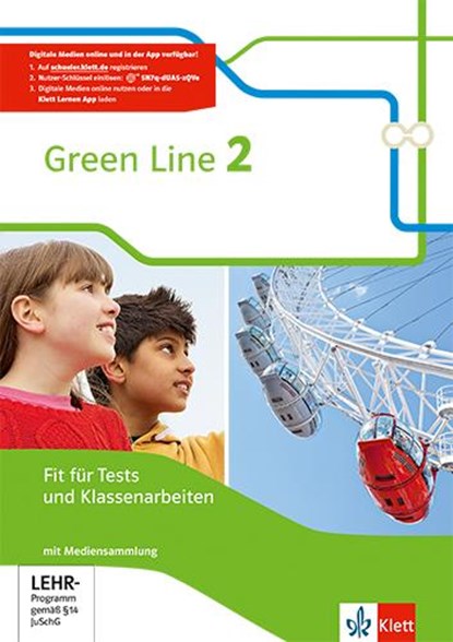 Green Line 2. Fit für Tests und Klassenarbeiten mit Lösungsheft und CD-ROM. Neue Ausgabe., niet bekend - Paperback - 9783128342276