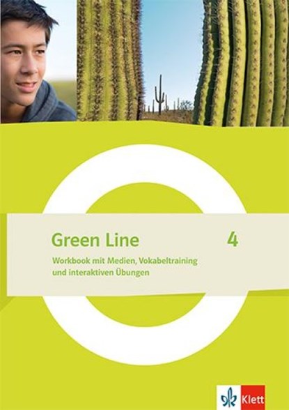 Green Line 4. Workbook mit Mediensammlung, Vokabeltrainer und interaktiven Übungen Klasse 8, niet bekend - Paperback - 9783128640488
