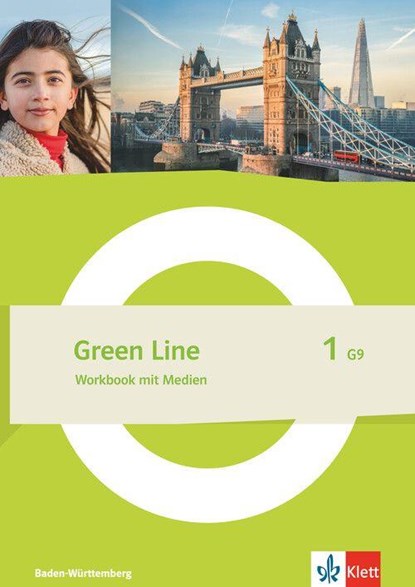 Green Line 1 G9. Workbook mit Medien Klasse 5. Ausgabe Baden-Württemberg, niet bekend - Paperback - 9783128750156