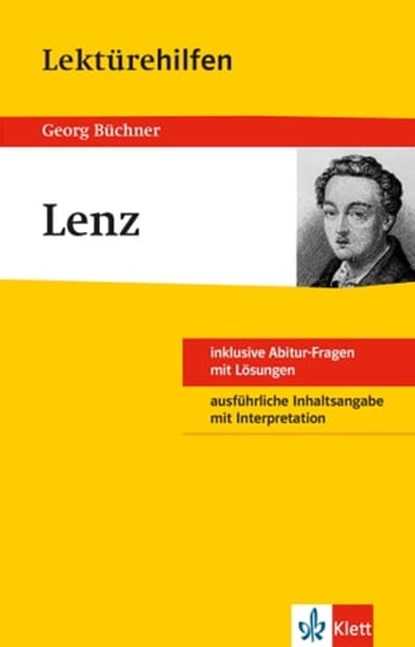 Klett Lektürehilfen - Georg Büchner, Lenz, Udo Müller - Ebook - 9783129239889