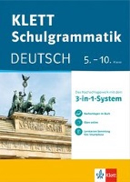Klett-Schulgrammatik/Deut. 5.-10. Kl. m. OnlineÜb., niet bekend - Gebonden - 9783129260814