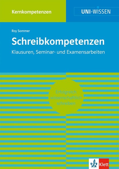 Schreibkompetenzen, Roy Sommer - Paperback - 9783129400111