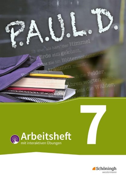 P.A.U.L. D. (Paul) 7. Arbeitsheft mit interaktiven Übungen. Für Gymnasien und Gesamtschulen - Bisherige Ausgabe, Johannes Diekhans ; Michael Fuchs - Paperback - 9783141450897