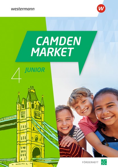 Camden Market Junior 4. Förderheft 4 mit Audio-CDs, niet bekend - Gebonden - 9783141490794