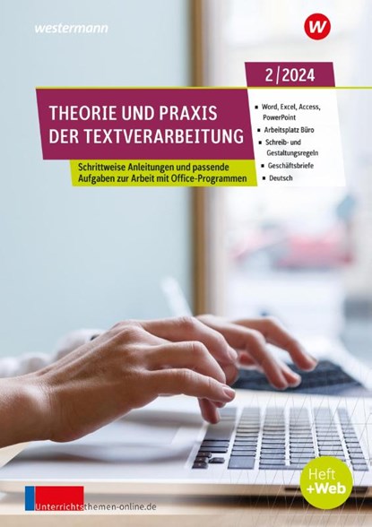 Theorie und Praxis der Textverarbeitung. Ausgabe Mai 2/2024, niet bekend - Gebonden - 9783141528732