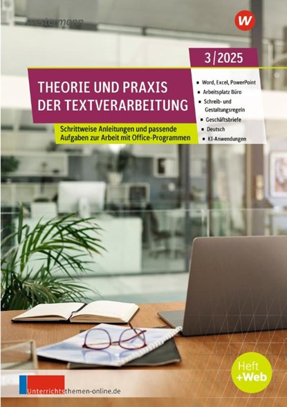 Theorie und Praxis der Textverarbeitung. Ausgabe August 3/2025, niet bekend - Gebonden - 9783141528787