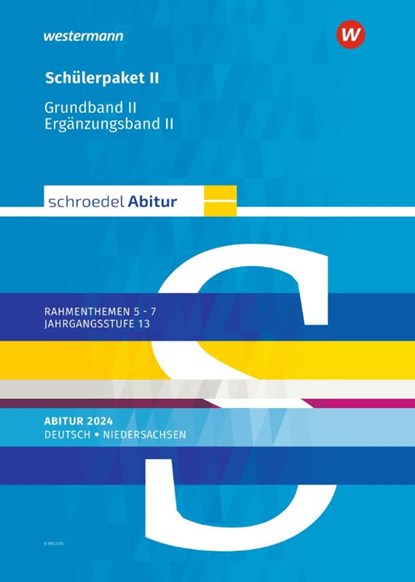 Schroedel Abitur. Deutsch,. Schülerpaket II zum Abitur 2024. Für Niedersachsen, Jan J. Bakker ; Heinrich Meißner ; Peter Noss ; Sascha Spolders - Paperback - 9783141690316