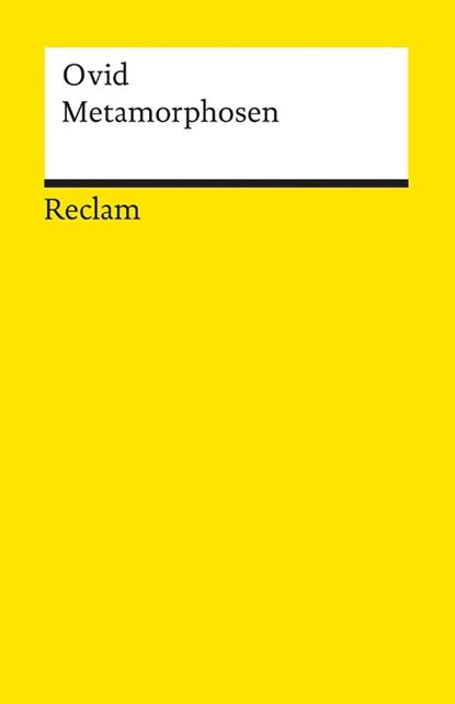 Metamorphosen. Epos in 15 Büchern, Ovid - Paperback - 9783150003565