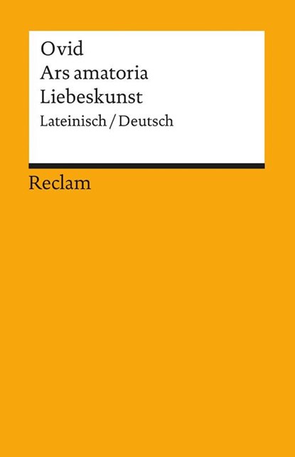 Liebeskunst / Ars amatoria, Ovid - Paperback - 9783150003572