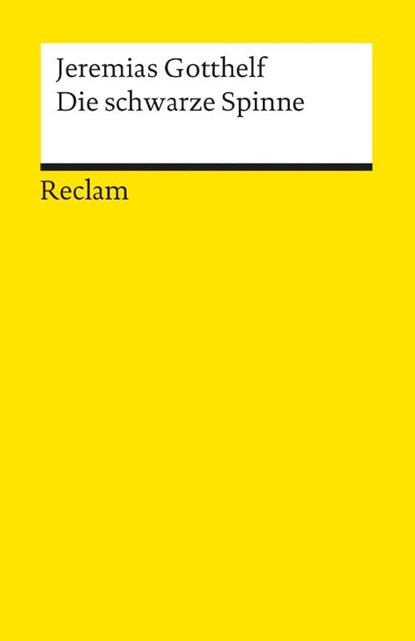 Die Schwarze Spinne, Jeremias Gotthelf - Paperback - 9783150064894