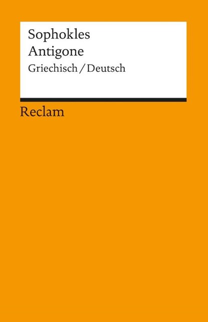 Antigone, Sophokles - Paperback - 9783150076828