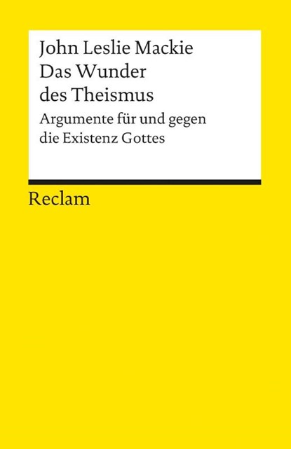 Das Wunder des Theismus, John Leslie Mackie - Paperback - 9783150080757