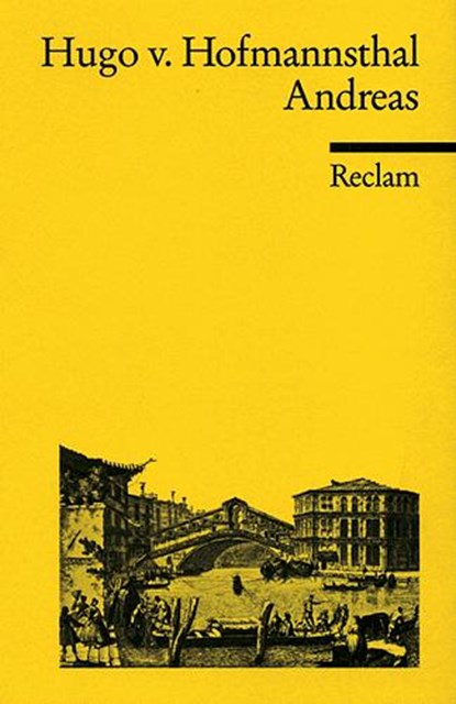 Andreas, Hugo von Hofmannsthal - Paperback - 9783150088005