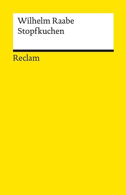 Stopfkuchen, Wilhelm Raabe - Paperback - 9783150093931