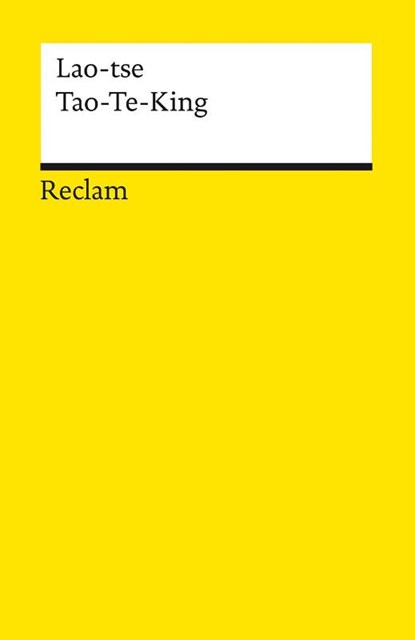 Tao-Te-King, Lao-tse - Paperback - 9783150142295