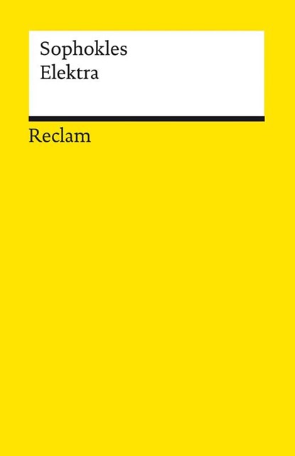 Elektra, Sophokles - Paperback - 9783150142301