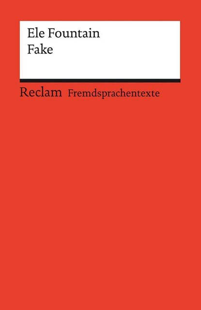 Fake, Ele Fountain - Paperback - 9783150145128