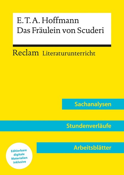 E.T.A. Hoffmann: Das Fräulein von Scuderi (Lehrerband) | Mit Downloadpaket (Unterrichtsmaterialien), Yomb May - Paperback - 9783150158227
