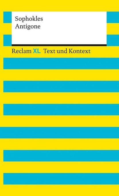 Antigone. Textausgabe mit Kommentar und Materialien, Sophokles - Paperback - 9783150161067