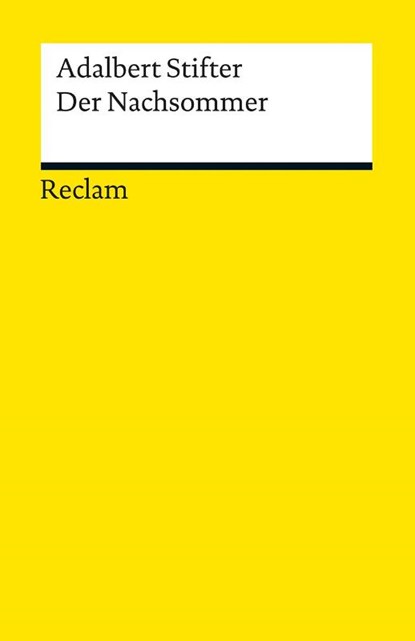 Der Nachsommer, Adalbert Stifter - Paperback - 9783150183526