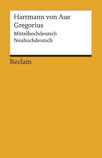 Gregorius, Hartmann von Aue - Paperback - 9783150187647