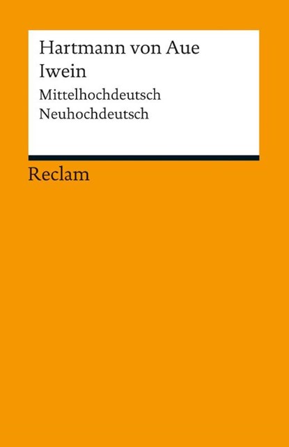 Iwein, Hartmann von Aue - Paperback - 9783150190111