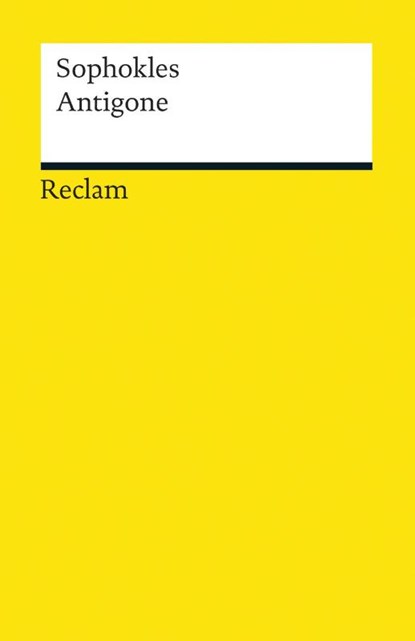 Antigone, Sophokles - Paperback - 9783150190753
