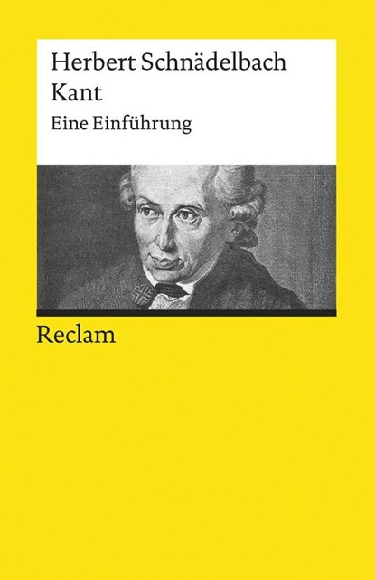 Kant, Herbert Schnädelbach - Paperback - 9783150195116