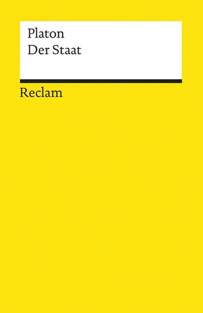 Der Staat, Platon - Paperback - 9783150195123