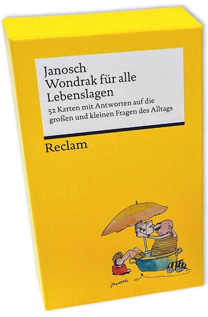 Wondrak für alle Lebenslagen (Kartenbox), Janosch - Paperback - 9783150950159