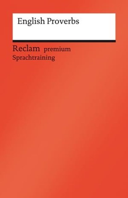 English Proverbs, Wolfgang Mieder - Ebook - 9783159619569