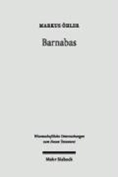 Barnabas, ÖHLER,  Markus - Gebonden - 9783161479779