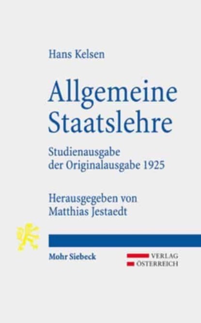 Allgemeine Staatslehre, Hans Kelsen - Paperback - 9783161563959