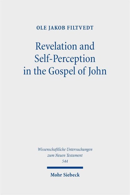 Revelation and Self-Perception in the Gospel of John, Ole Jakob Filtvedt - Gebonden - 9783161568282