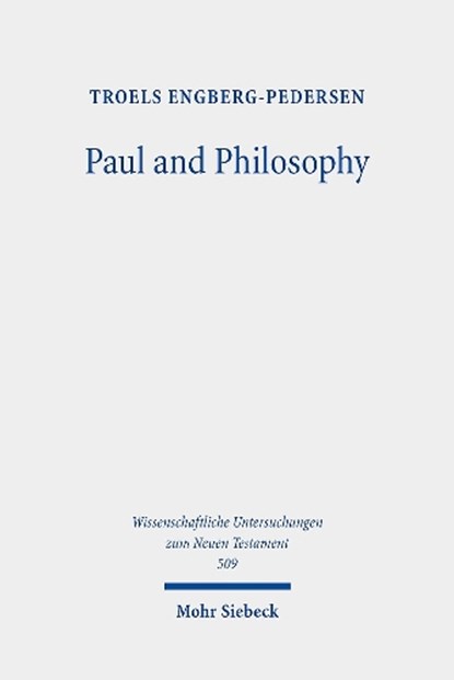 Paul and Philosophy, Troels Engberg-Pedersen - Gebonden - 9783161618895