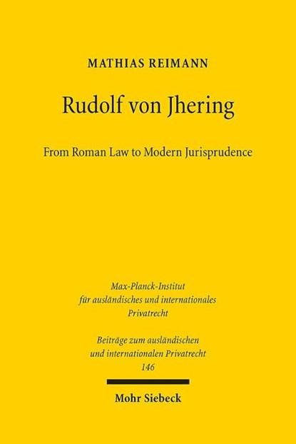 Rudolf von Jhering, Mathias Reimann - Gebonden - 9783161640018