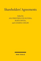 Shareholders' Agreements - Ana Perestrelo de Oliveira ; Marta Boura ; Catarina Coelho - 9783162000521