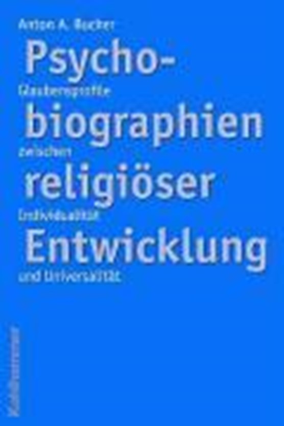 Bucher, A: Psychobiographien