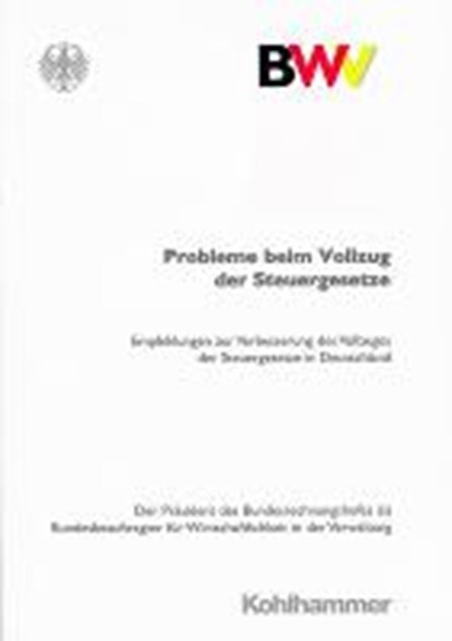 Probleme beim Vollzug der Steuergesetze, niet bekend - Paperback - 9783170196704