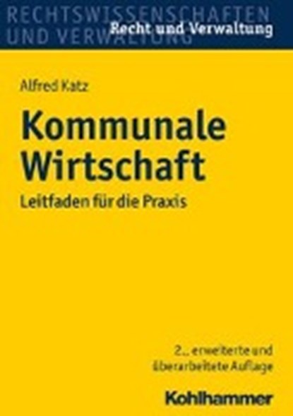 Kommunale Wirtschaft, KATZ,  Alfred - Paperback - 9783170304949