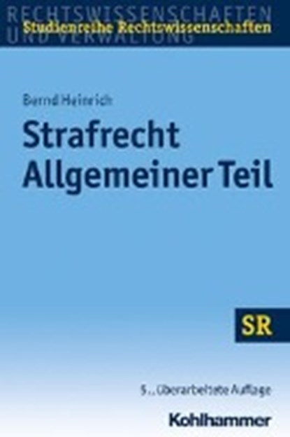 Heinrich, B: Strafrecht Allgemeiner Teil, HEINRICH,  Bernd - Paperback - 9783170310575