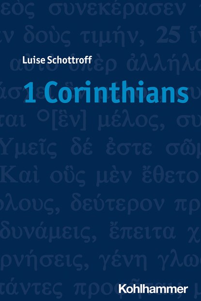 1 Corinthians, Luise Schottroff ;  Claudia Janssen - Paperback - 9783170389045